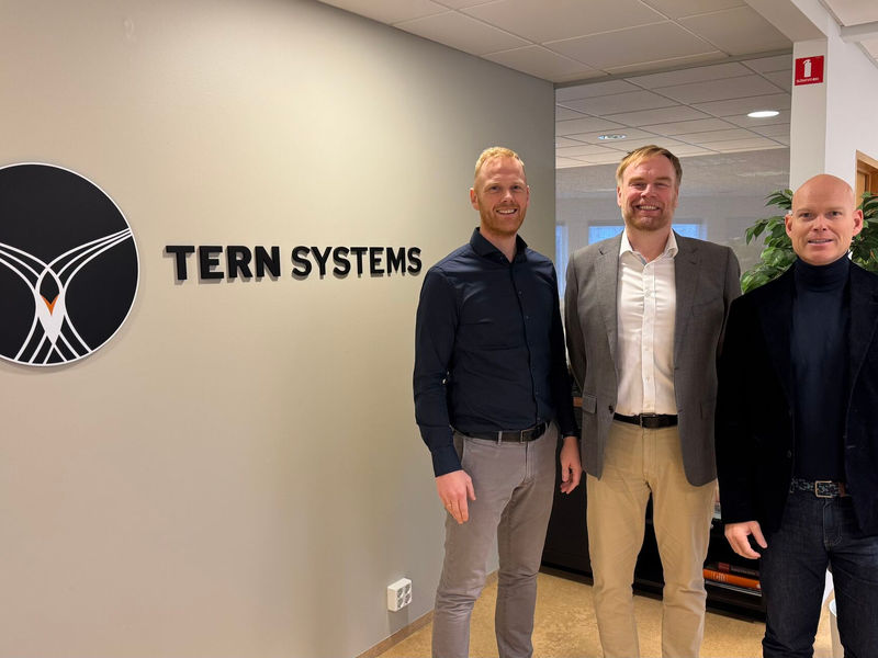Birgir Mar Thorgeirsson, Magnus Mar Thordarsson and Ragnar Saevarsson at Tern Systems